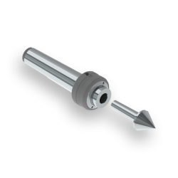 Pointe tournante pour embout interchangeable cône morse